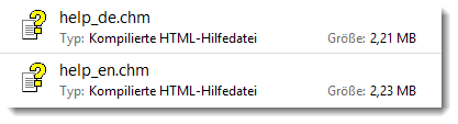 CHM Dateien mit Icon in der Explorer-Ansicht