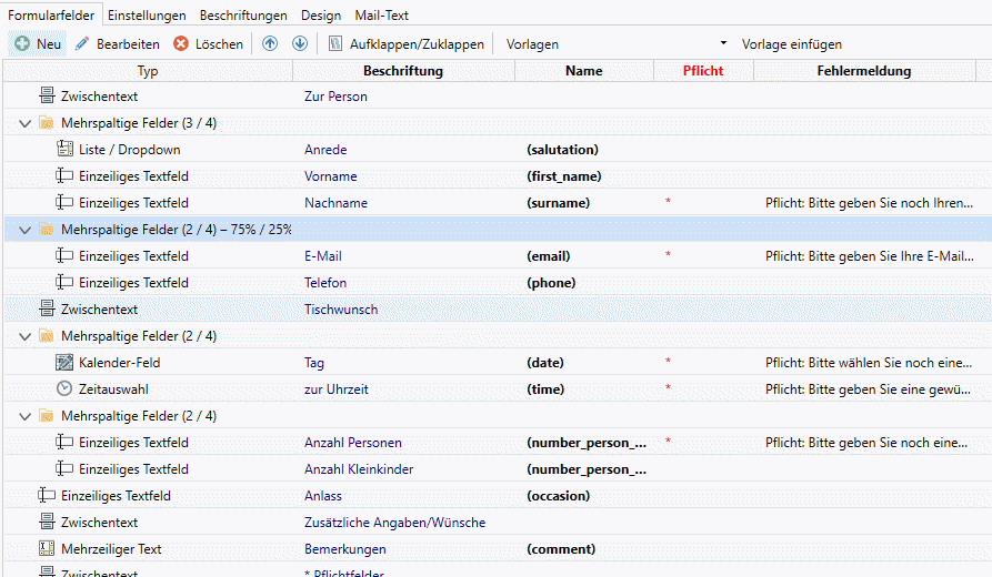 Improved form field design in DA-FormMaker 4.19.0